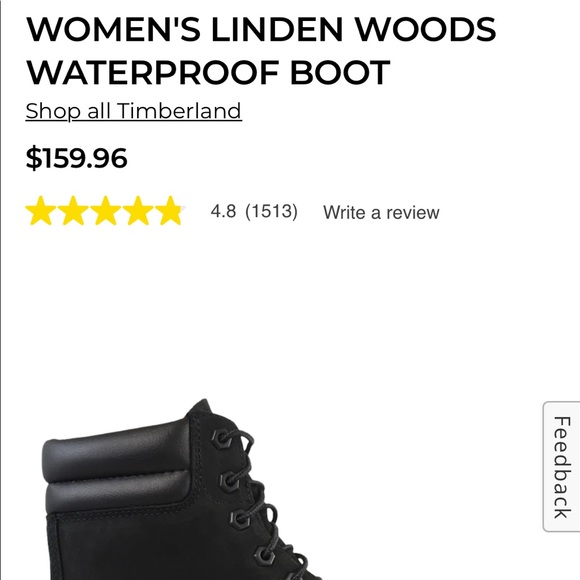 Timberland Linden Boots Black - Picture 8 of 8